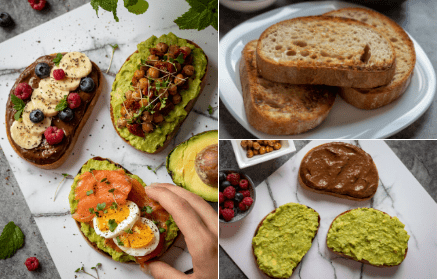 Fitness recipe: Tartines à l’avocat, 3 façons.