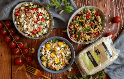Fitness : recette de salade de quinoa, 3 façons différentes.