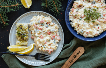 Fitness Recipe: Salade de pommes de terre traditionnelle, version plus saine.