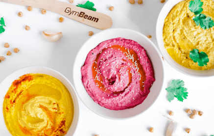 Fitness Recipe: Houmous de pois chiches en 3 variations différentes.