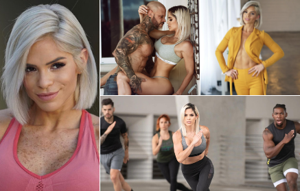 Michelle Lewin : Une reine de la forme physique d’Instagram, sans couronne, qui a lutté contre un retard de croissance durant son enfance.