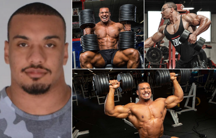 Larry Wheels : Un homme extrêmement musclé et détenteur de records en powerlifting, qui consomme jusqu’à 5 500 kcal par jour lorsqu’il s’entraîne pour développer sa masse musculaire.