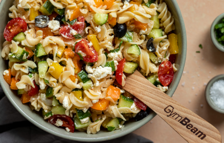 Fitness Recipe: Salade de pâtes grecque.