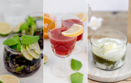 Fitness : Recettes de boissons rafraîchissantes et non alcoolisées pour l’été.