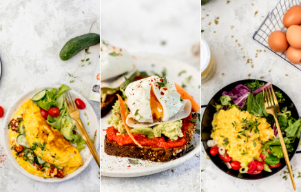 Fitness : Trois recettes à base d’œufs pour le petit-déjeuner.