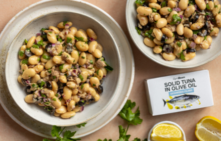 Fitness Recipe: Salade de haricots et thon.