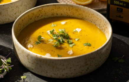Fitness Recipe: Soupe aux lentilles crémeuse.