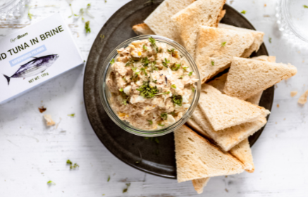 Fitness Recipe: Tartine au thon et aux œufs.