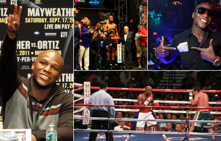 Floyd Mayweather : Un phénomène avec un palmarès de 50 victoires et 0 défaite en boxe professionnelle, qui n’a jamais perdu un seul combat.