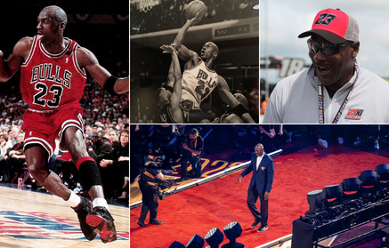 Michael Jordan : L’un des meilleurs joueurs de basketball de tous les temps, dont le jeu était littéralement époustouflant.