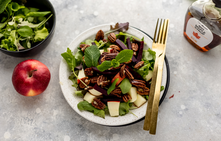 Fitness Recipe: Salade de betteraves et de pommes.