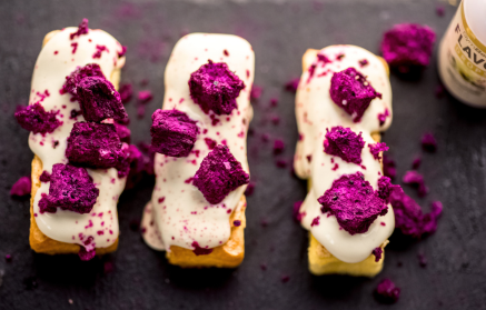 Fitness Recipe: Barres gourmandes à la crème de quark.