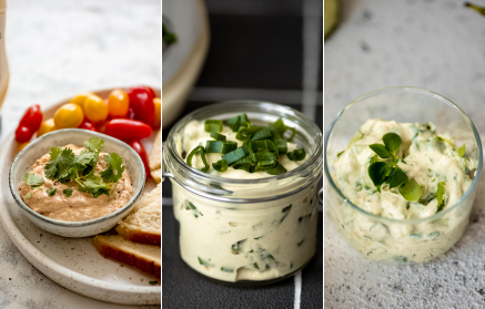 Fitness recipe: 3 tartinades riches en protéines.