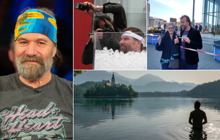 Wim Hof : L’homme qui se fait appeler “l’homme glace”, qui enseigne aux gens comment être plus en forme et mentalement résilients.