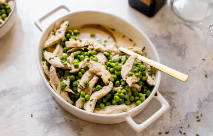 Fitness Recette : Poulet Fricassé.