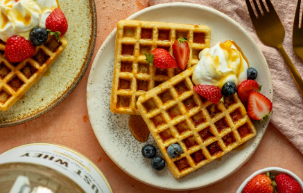 Fitness Recipe: Gaufres riches en protéines.
