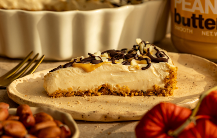Fitness Recipe: Gâteau aux cacahuètes avec glaçage au chocolat.