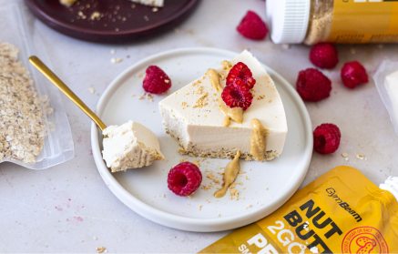 Fitness Recipe: Gâteau au tofu et beurre de cacahuète.