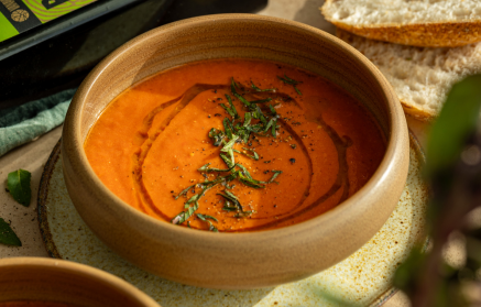 Fitness Recipe: Soupe aux tomates.