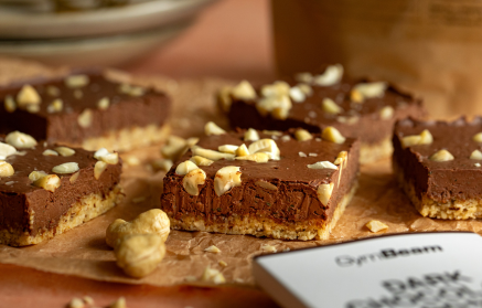 Fitness Recipe: Tranches de courgette au chocolat et aux noix, sans cuisson.