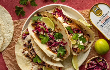 Fitness recipe: Tacos au poisson.