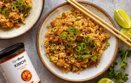 Fitness Recipe: Riz frit au kimchi.