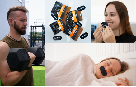Bandes pour le nez et la bouche : Dormez mieux, respirez plus facilement, entraînez-vous plus efficacement !