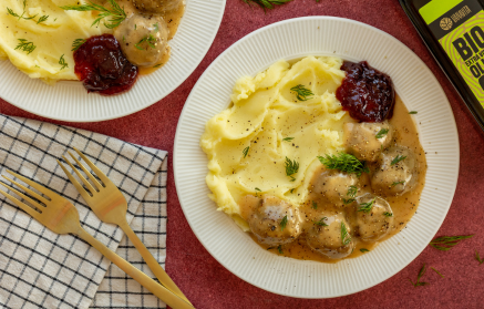 Fitness Recette : Boulettes de viande suédoises.