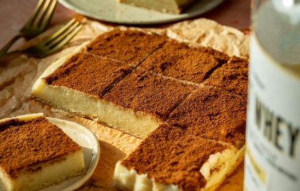 Fitness Recette : Gâteau à la semoule et au cacao, sans cuisson.