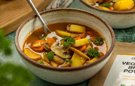 Fitness Recipe: Soupe aux champignons.