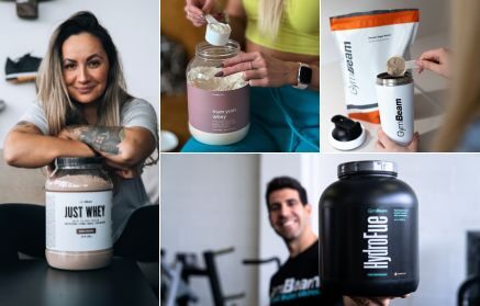 Comment choisir une protéine ? Comparaison de True Whey, Just Whey et autres produits phares de GymBeam.