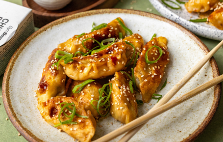 Fitness Recette : Raviolis au poulet (gyoza).