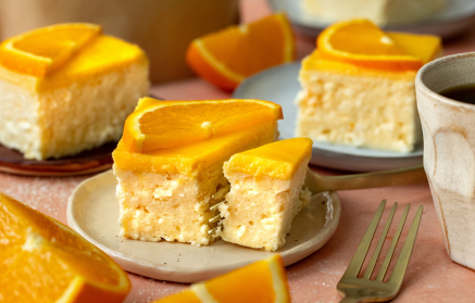 Fitness Recipe: Fromage frais et tranches d’orange.