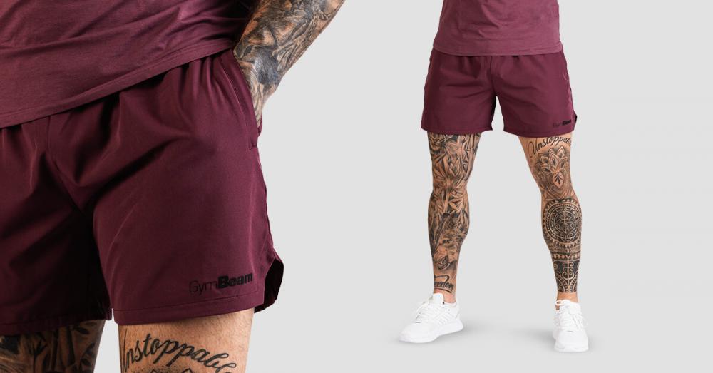 TRN Shorts Eggplant - GymBeam