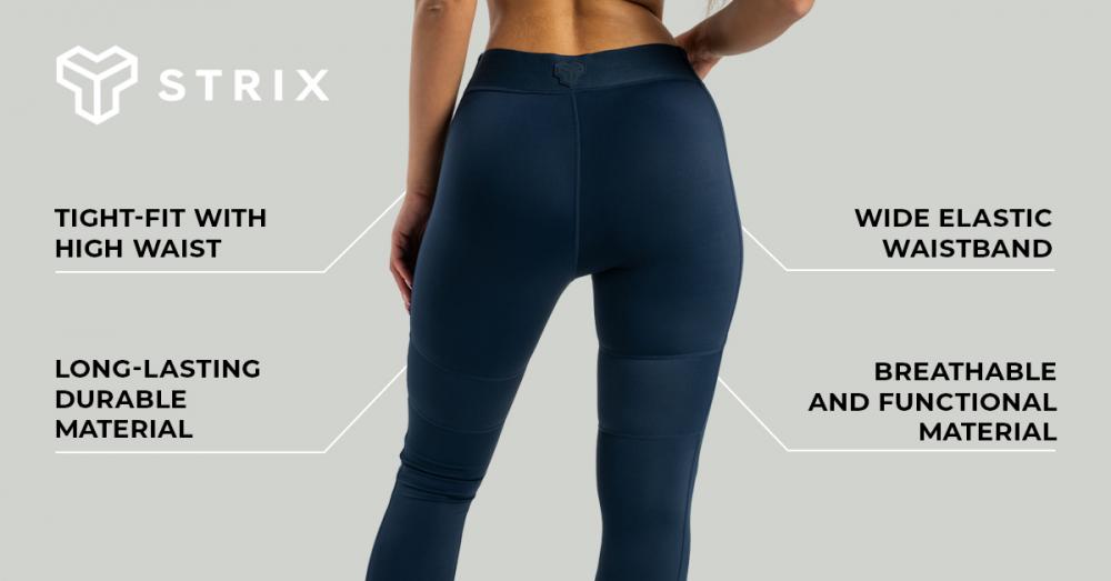 Leggings ALPHA pour femmes, couleur bleu nuit - STRIX