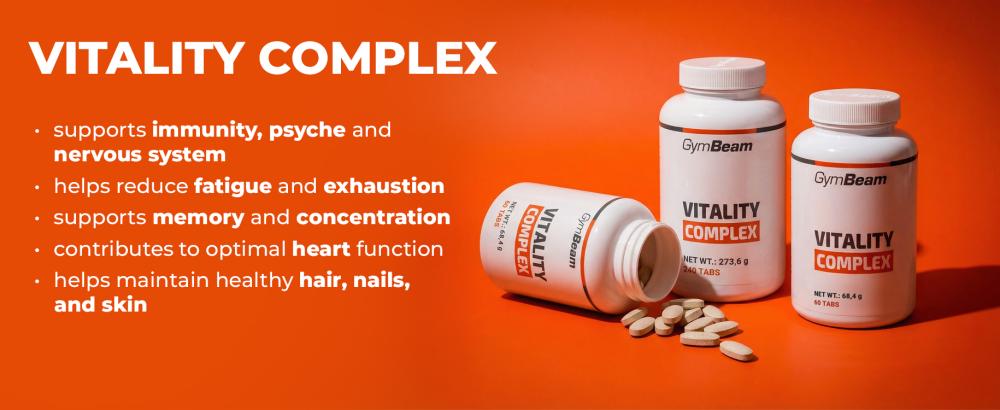 Effets du Vitality Complex - GymBeam