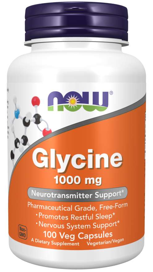 Glycine 1000 mg - NOW Foods.