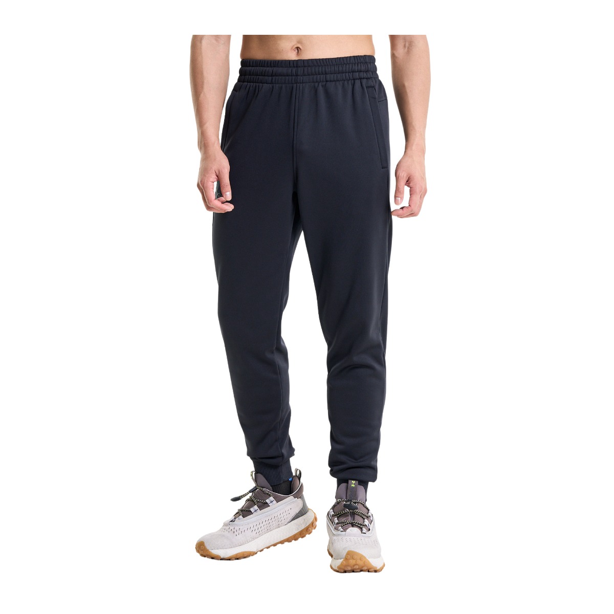 Pantalon de jogging polaire pour hommes, noir - Under Armour.