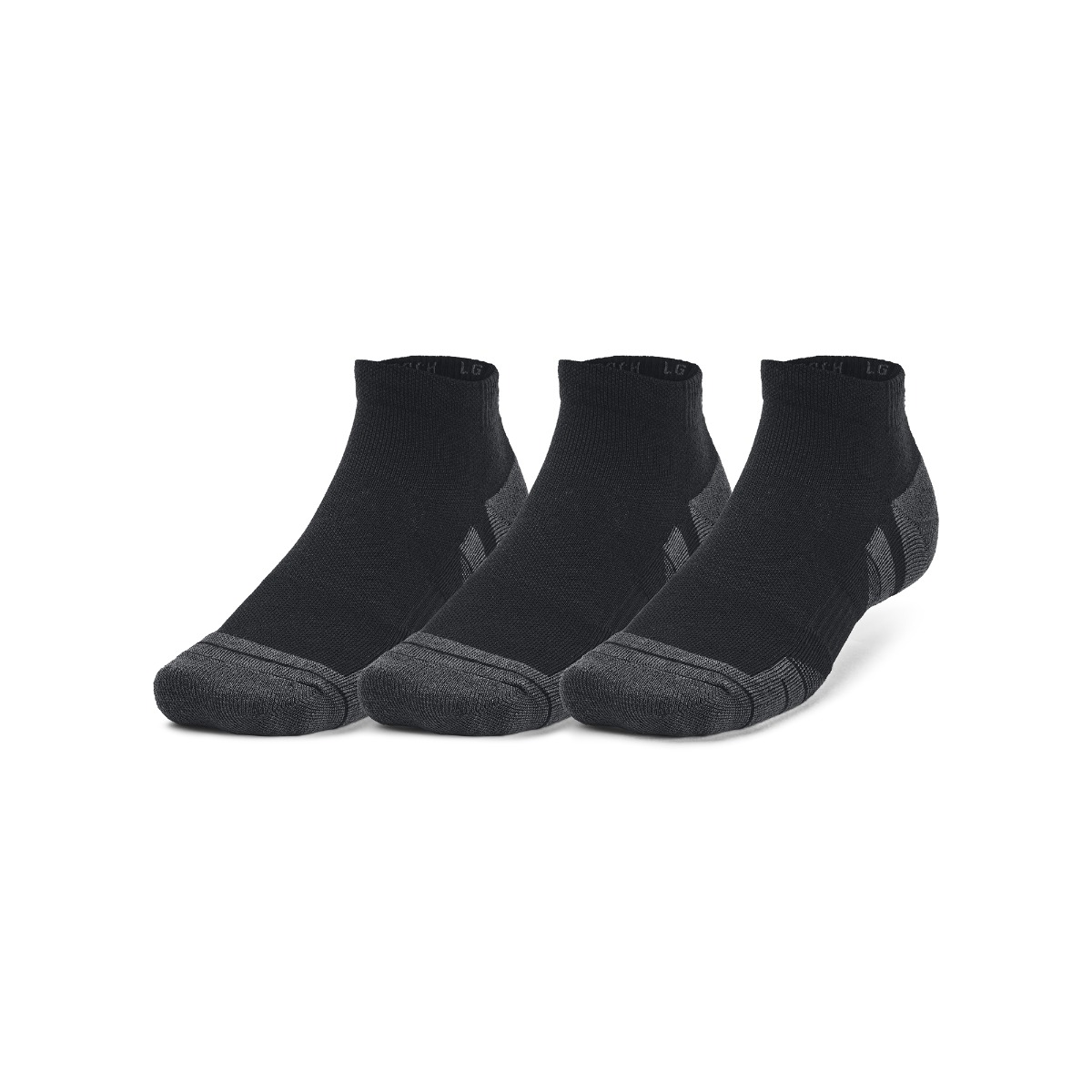 Performance Tech 3pk Low Socks Black - Under Armour