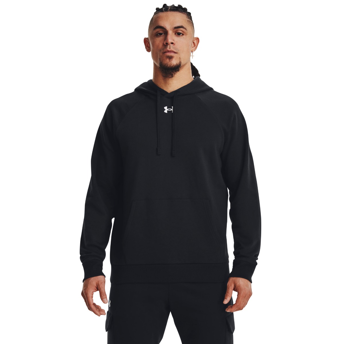 UA Rival Fleece Hoodie Noir - Under Armour