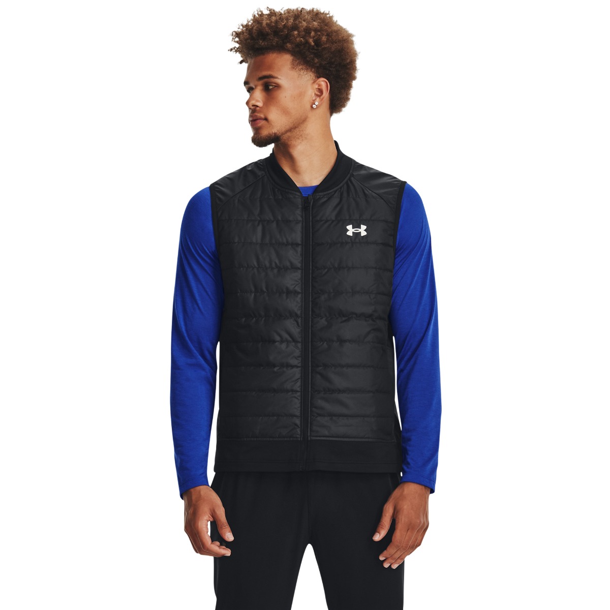 Gilet isolant pour hommes, couleur noire - Under Armour.