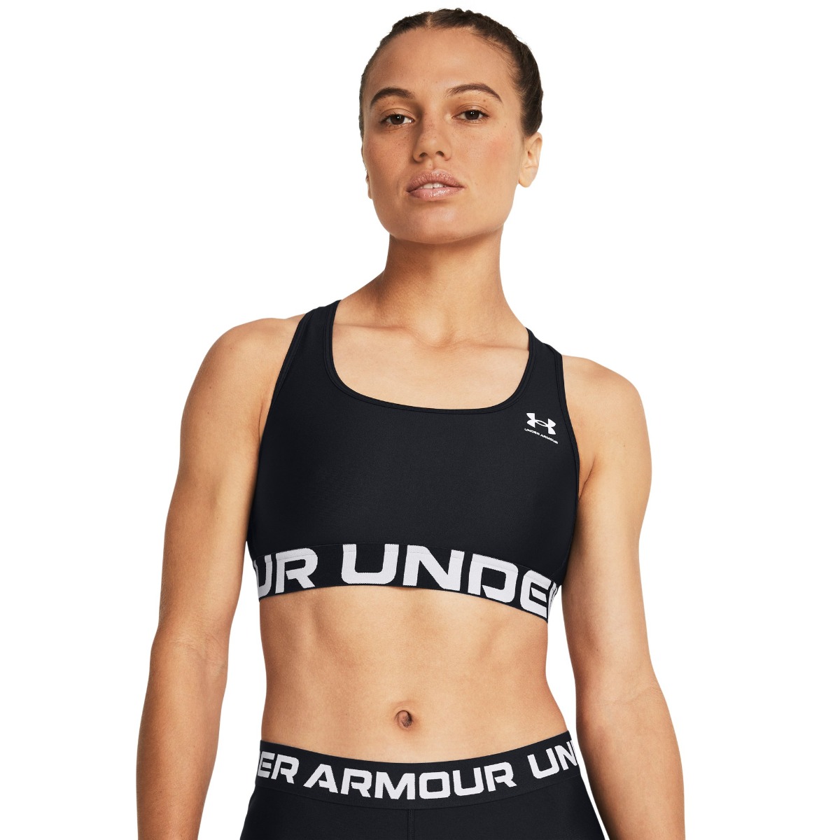 Bra HG Authentics Mid Branded Black - Under Armour