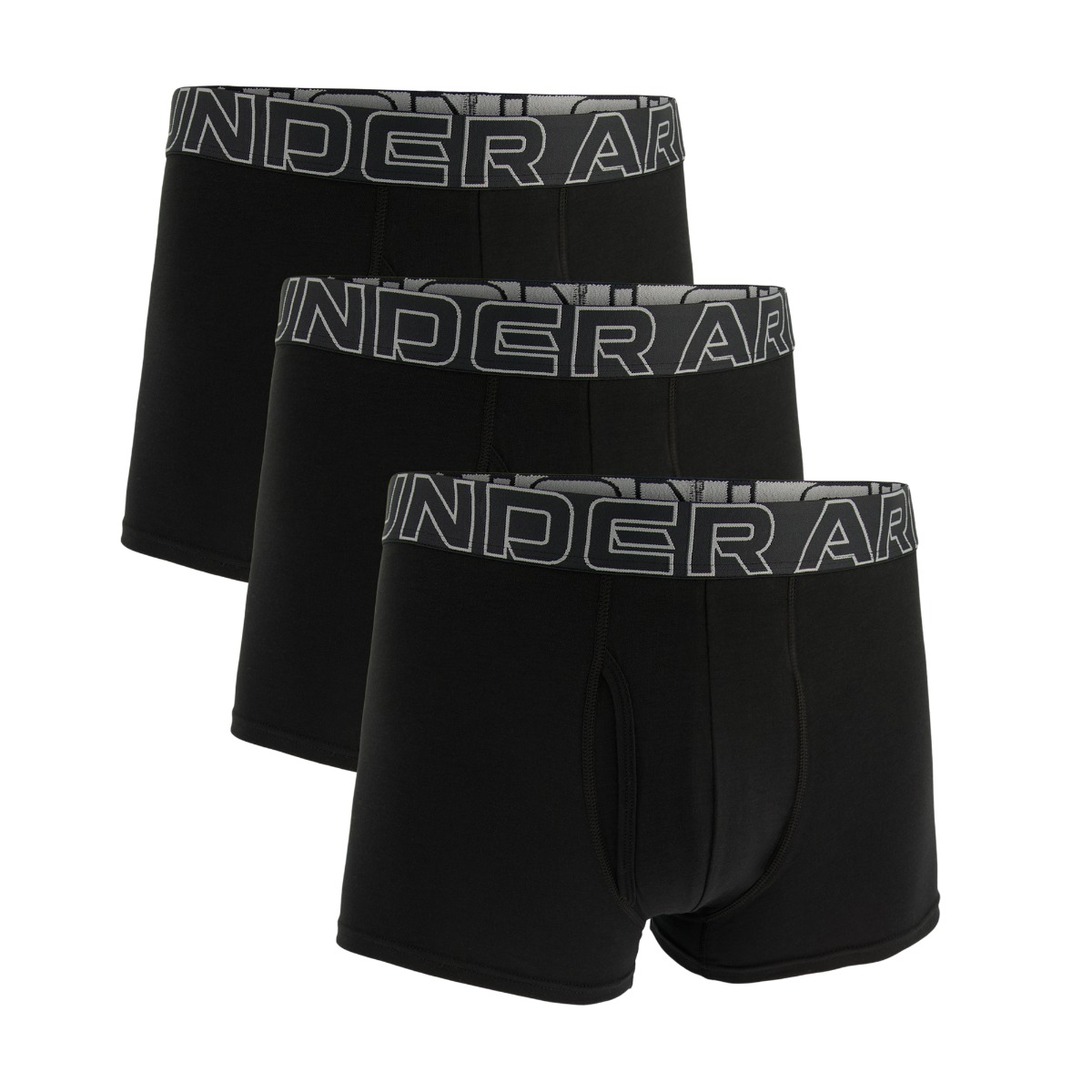 Men‘s boxers Perf Cotton 3in 3Pack Black - Under Armour