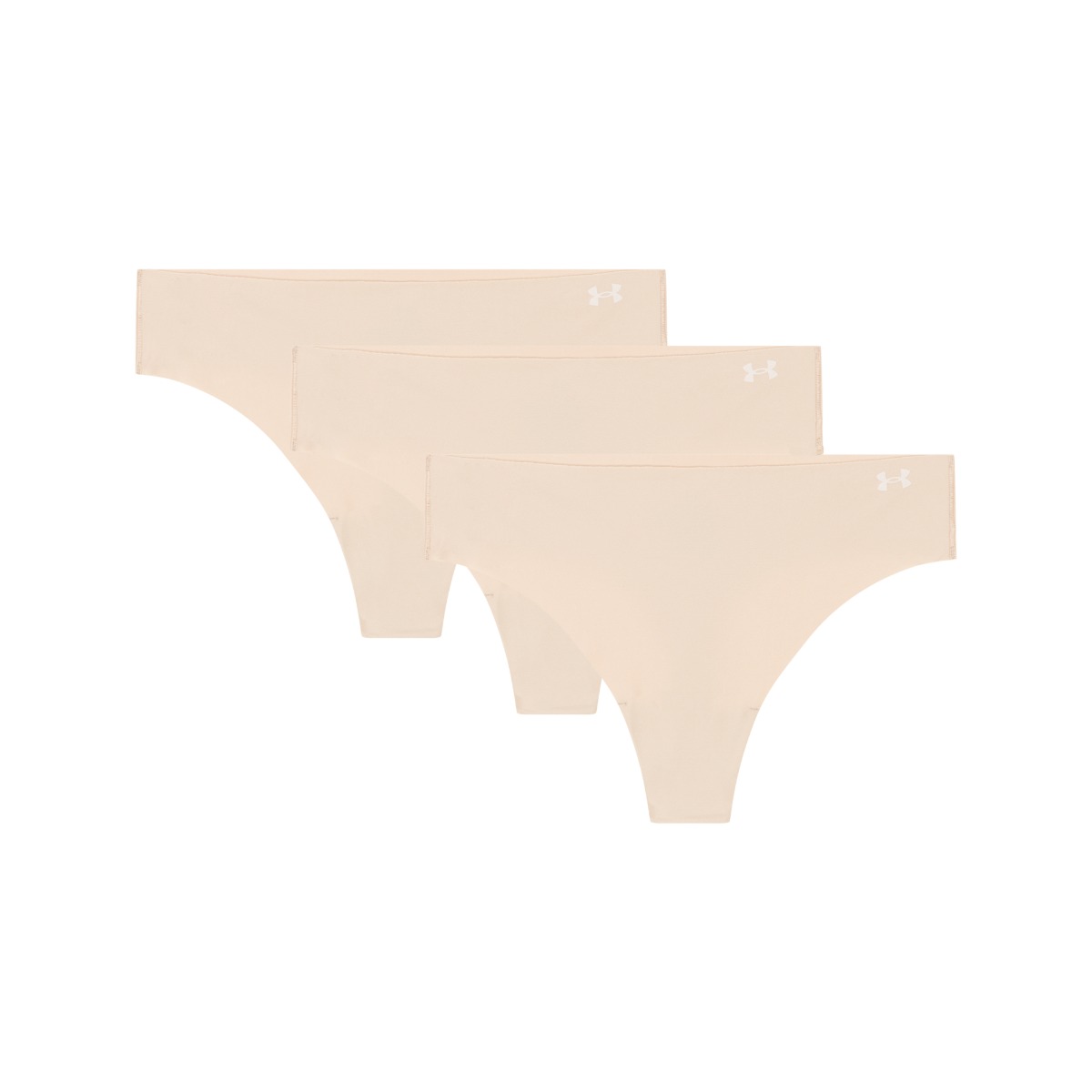 Ženske tange Pure Stretch NS Nov 3-Pack Brown - Under Armour