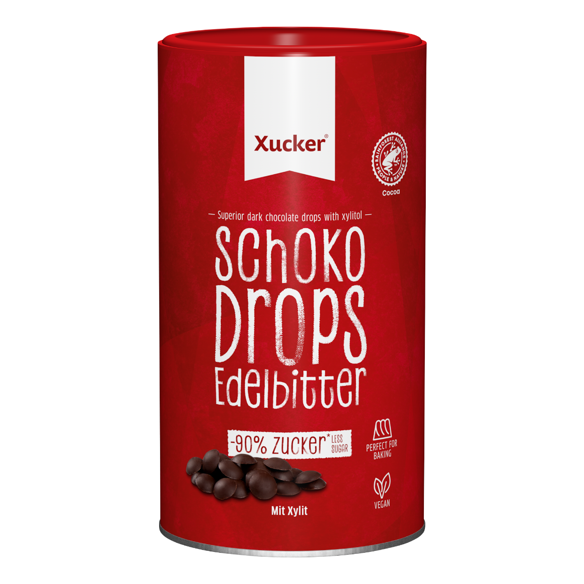 Dark chocolate drops - Xucker