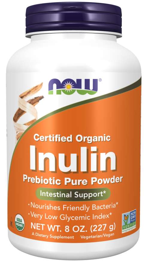 BIO Inuline : Prébiotique à base de fibres – NOW Foods.