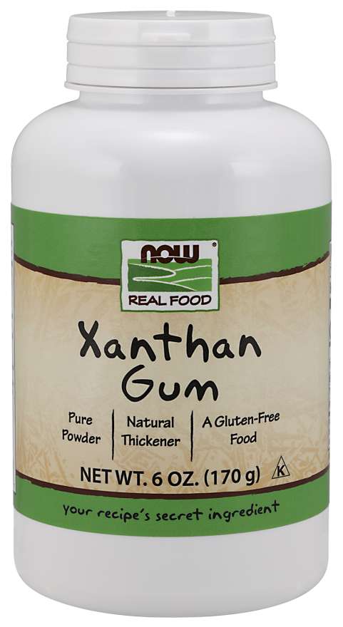 Gomme de xanthane 170 g - NOW Foods.