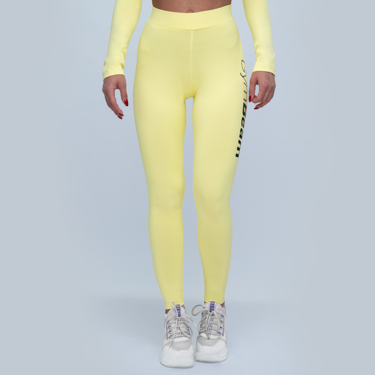 Legging Femme Advanced – Couleur Citron – GymBeam