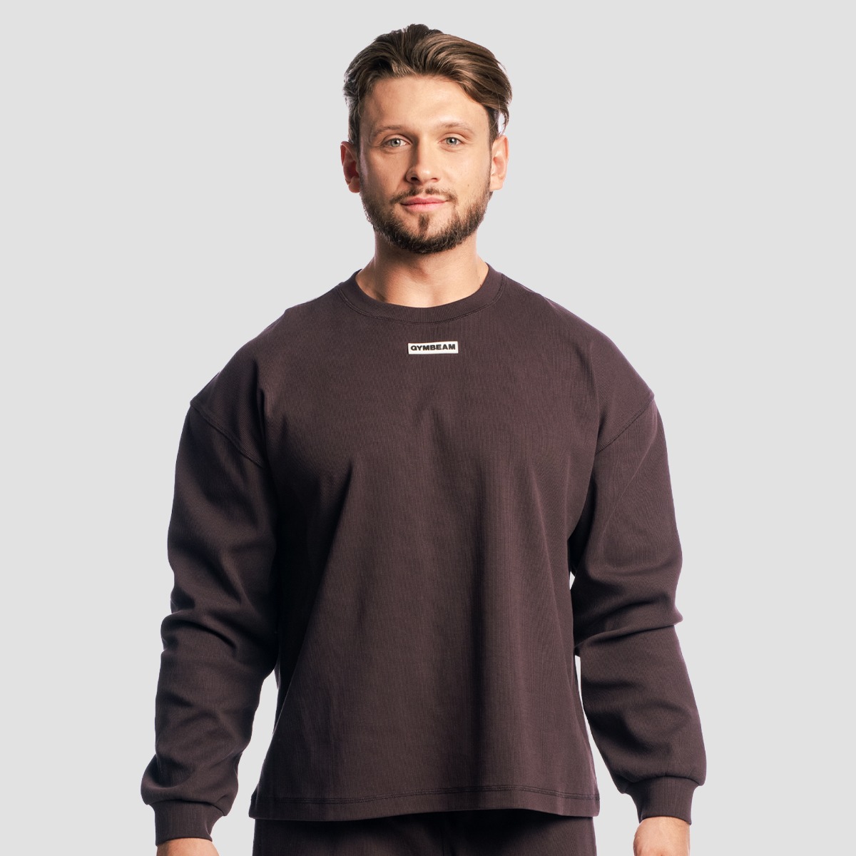 Aura T-shirt décontracté marron - GymBeam.