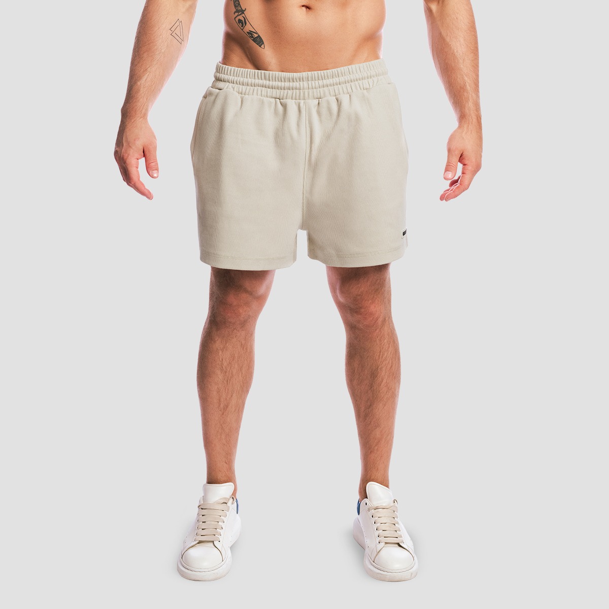 Shorts Aura, couleur gris - GymBeam.